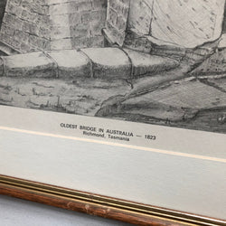 Fabulous Australian Pencil print | Antique & Vintage | Moonee Ponds Antiques | Australia Wide Delivery