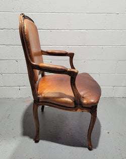 French Walnut Louis XV Style Desk Chair | Antique & Vintage | Moonee Ponds Antiques | Australia Wide Delivery