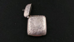 Sterling Silver Vesta Case | Antique & Vintage | Moonee Ponds Antiques | Australia Wide Delivery
