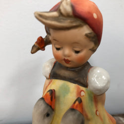 Rare Vintage Hummel Figurine "47-0" The Goose Girl | Antique & Vintage | Moonee Ponds Antiques | Australia Wide Delivery