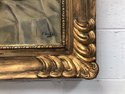 French Style Floral painting | Antique & Vintage | Moonee Ponds Antiques | Australia Wide Delivery