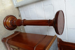 Mahogany Pedestal | Antique & Vintage | Moonee Ponds Antiques | Australia Wide Delivery