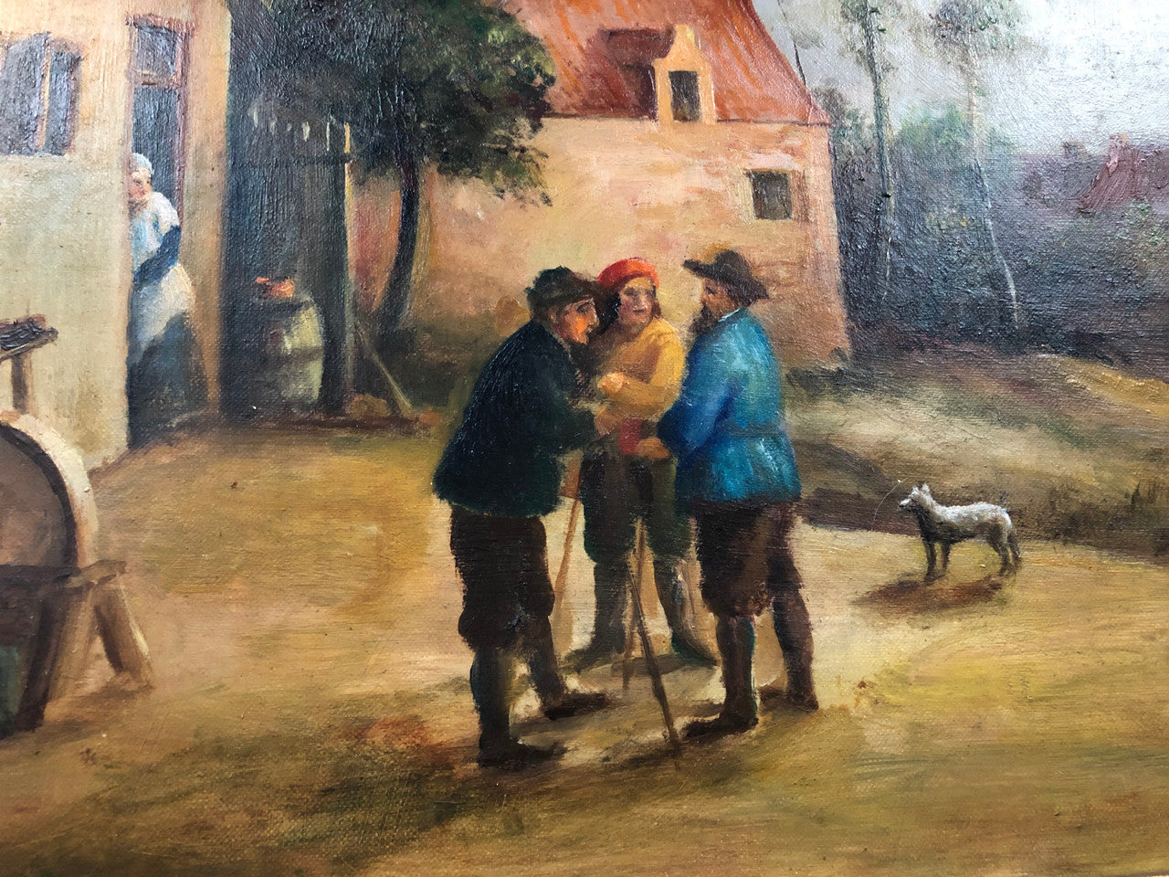 A Beautiful Antique Framed Oil Painting