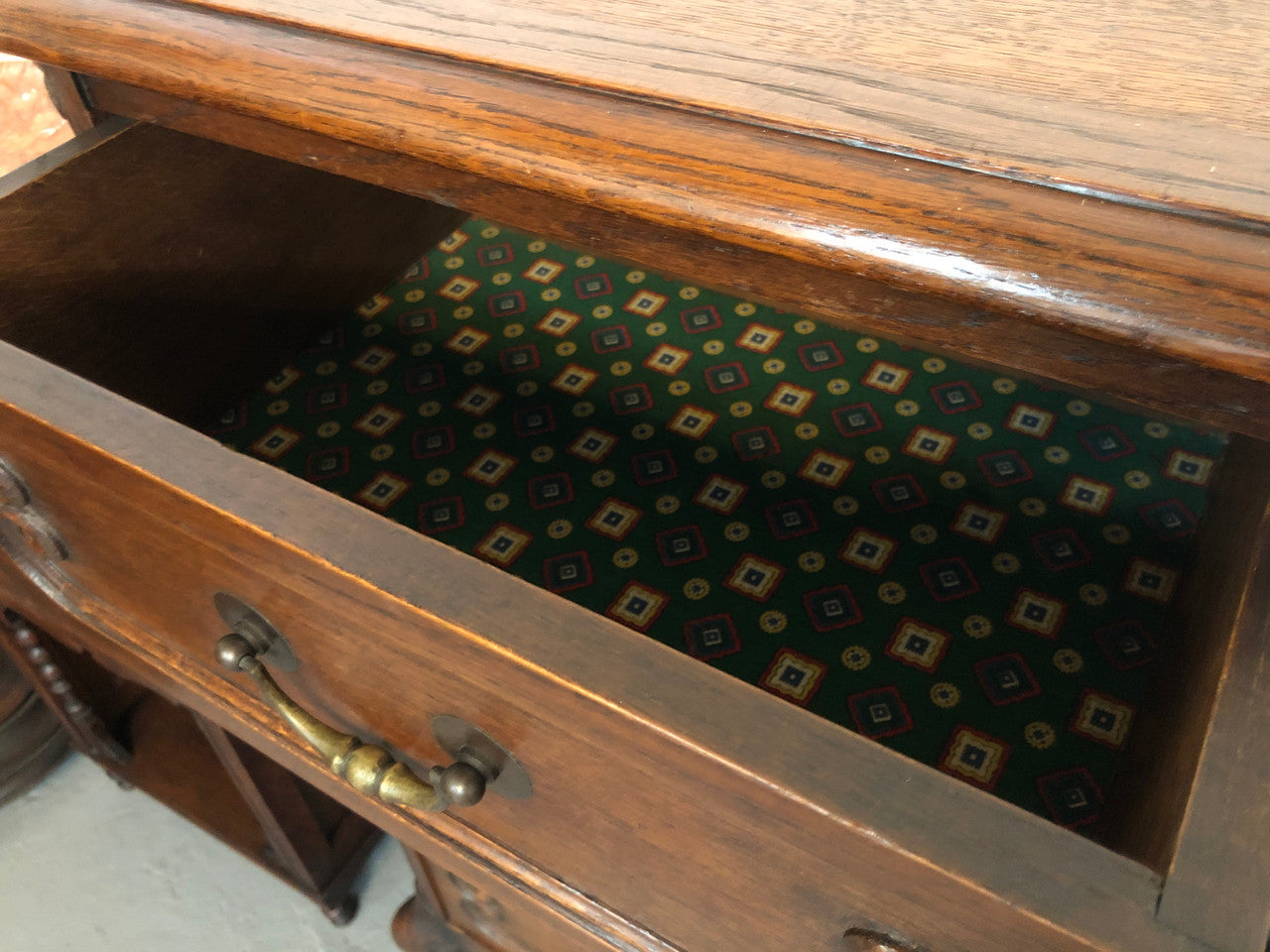 Antique French Oak Louis XV Style 4 Drawer Bedside Cupboard | Antique & Vintage | Moonee Ponds Antiques | Australia Wide Delivery