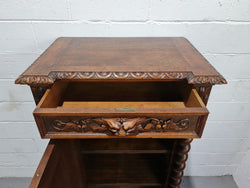 French Henry 2nd Oak Side Cabinet | Antique & Vintage | Moonee Ponds Antiques | Australia Wide Delivery