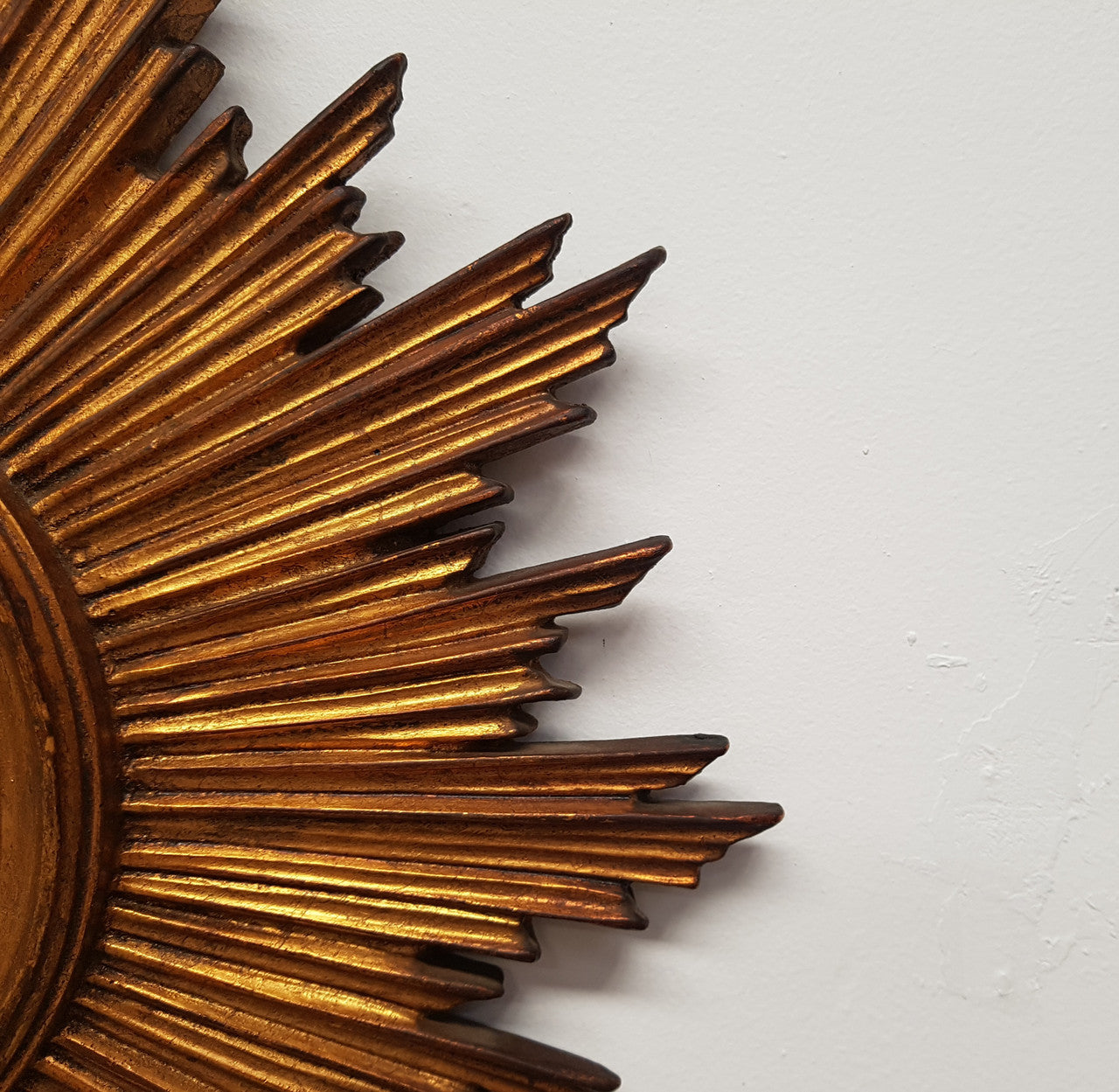Petite French Starburst Mirror | Antique & Vintage | Moonee Ponds Antiques | Australia Wide Delivery