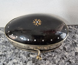 Vintage Inlaid Horn & EP Silver Purse | Antique & Vintage | Moonee Ponds Antiques | Australia Wide Delivery