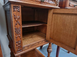 Fabulous Pair of Antique Gothic Style Bedside Cabinets | Antique & Vintage | Moonee Ponds Antiques | Australia Wide Delivery