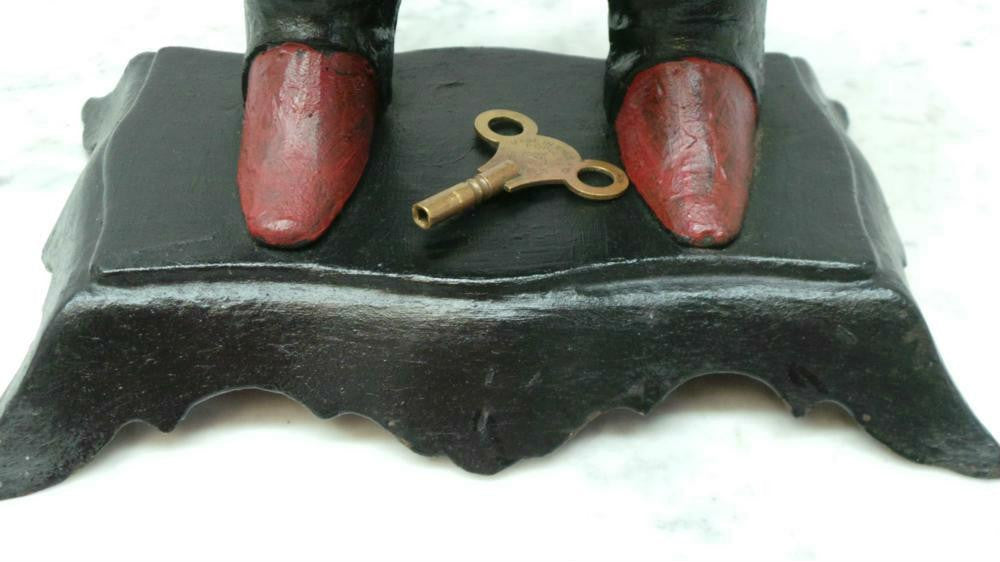 Bradley And Hubbard "John Bull" Moving Eyes Clock | Antique & Vintage | Moonee Ponds Antiques | Australia Wide Delivery