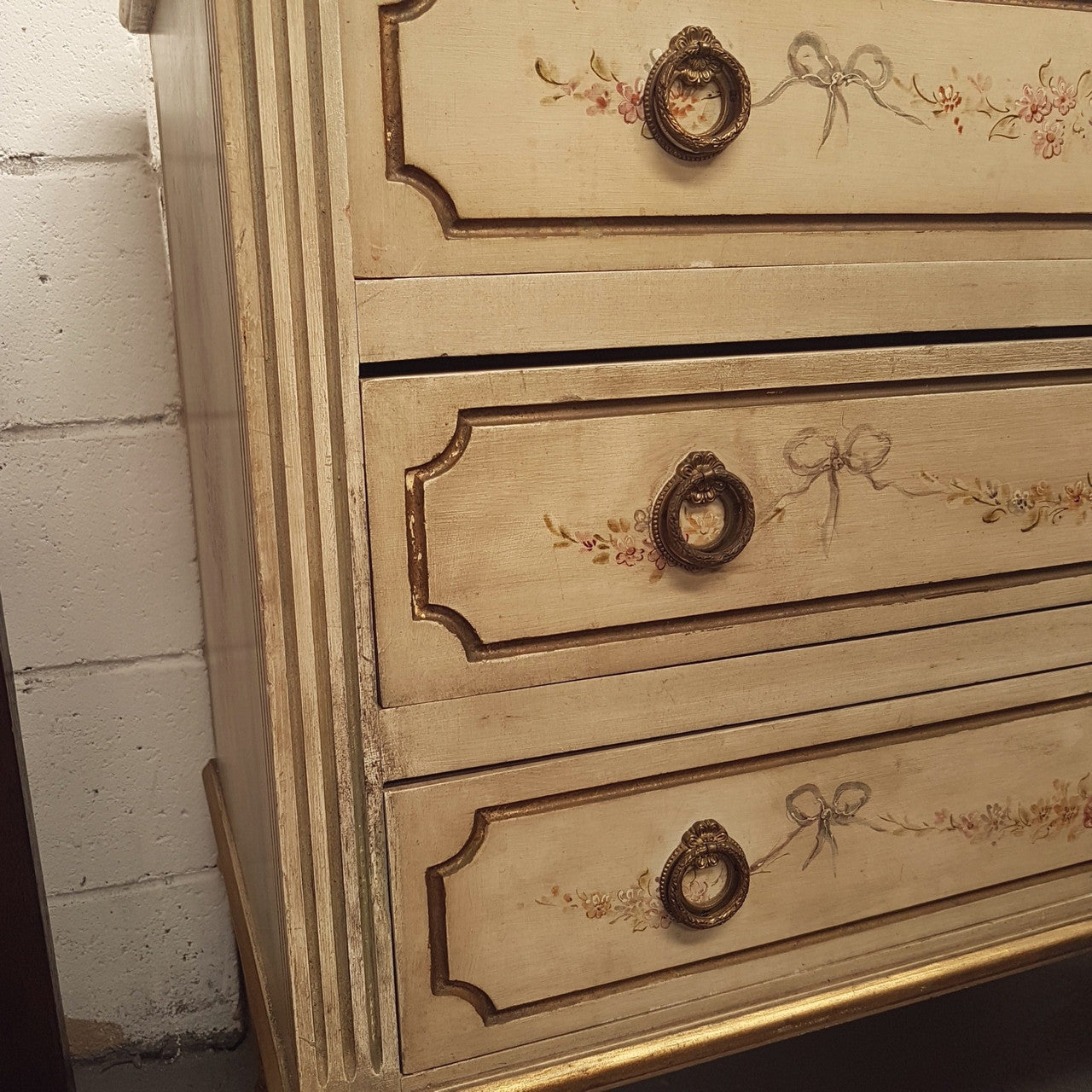 Stunning French Hand Painted Commode | Antique & Vintage | Moonee Ponds Antiques | Australia Wide Delivery