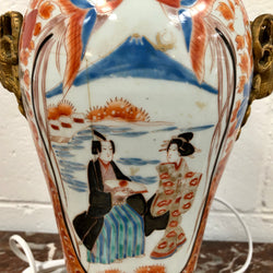 Japanese Imari Style Lamp Base | Antique & Vintage | Moonee Ponds Antiques | Australia Wide Delivery