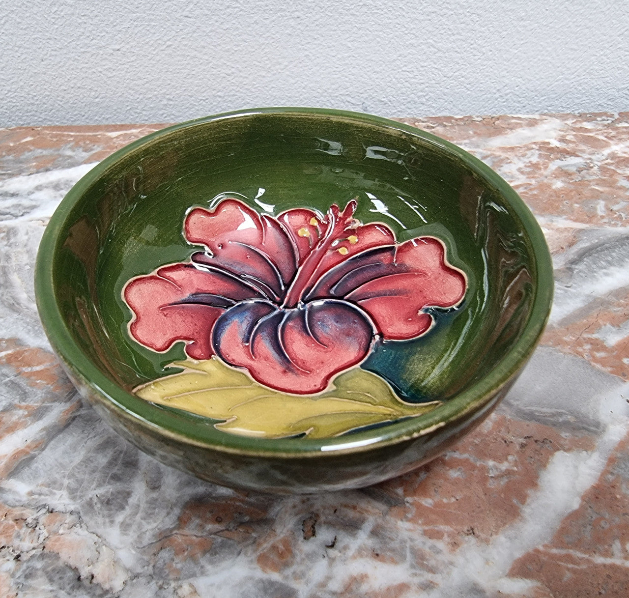 Beautiful Minature Moorcroft Bowl | Antique & Vintage | Moonee Ponds Antiques | Australia Wide Delivery