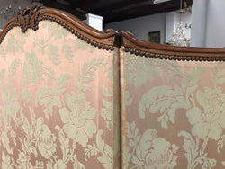 Rare Antique French Walnut Louis XVI Style Upholstered 3 Fold Screen/Divider | Antique & Vintage | Moonee Ponds Antiques | Australia Wide Delivery