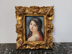Two Italian Framed Prints In Decorative Gilt Frames | Antique & Vintage | Moonee Ponds Antiques | Australia Wide Delivery