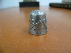 Antique Liberty Thimble | Antique & Vintage | Moonee Ponds Antiques | Australia Wide Delivery
