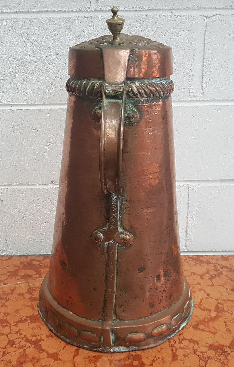 Georgian Style Copper Stein | Antique & Vintage | Moonee Ponds Antiques | Australia Wide