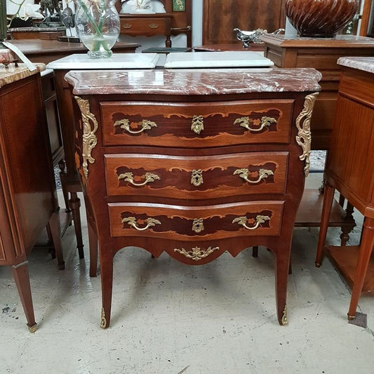 French Marble Top Commode