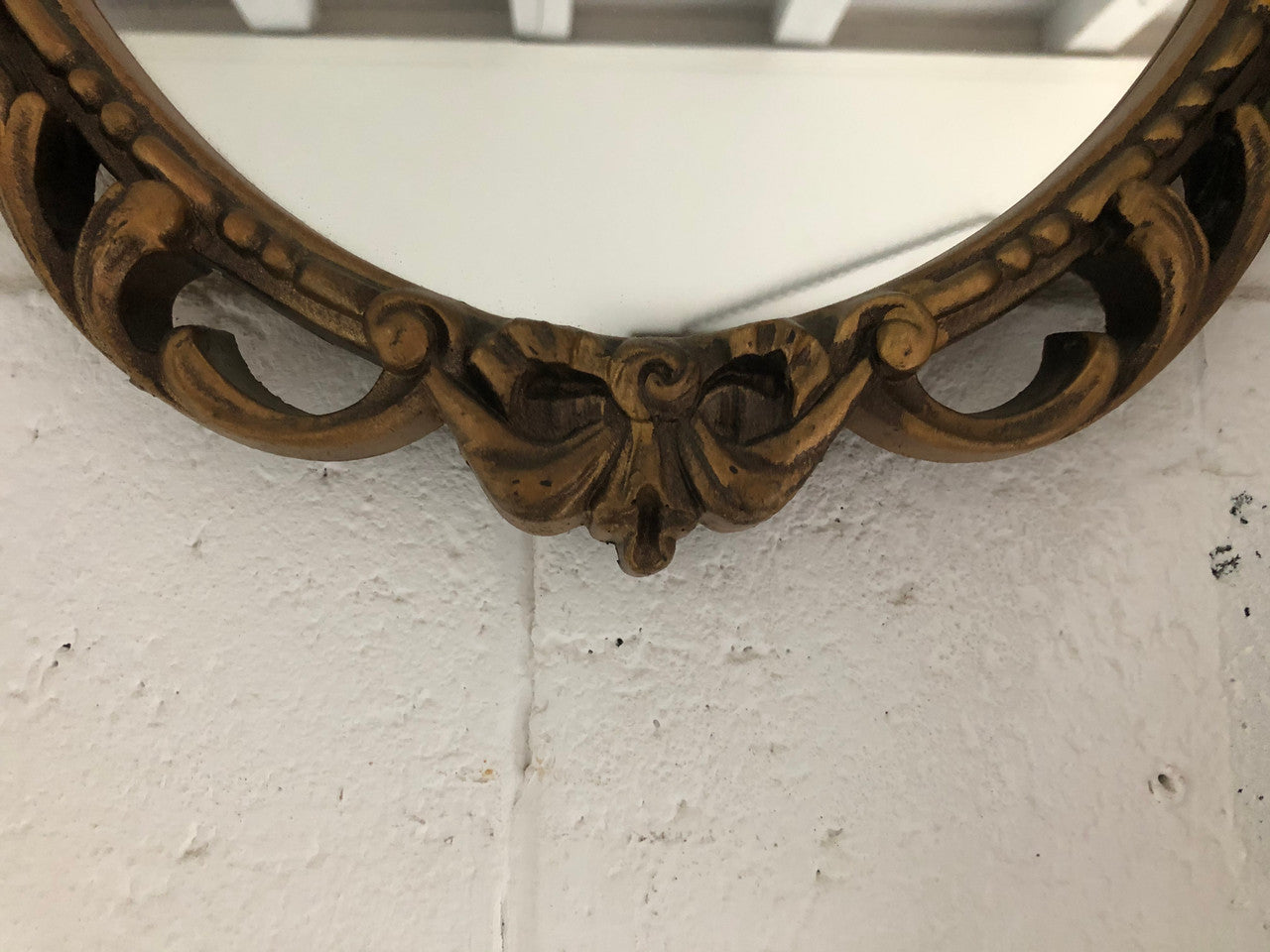 Lovely Oval Vintage Mirror | Antique & Vintage | Moonee Ponds Antiques | Australia Wide Delivery