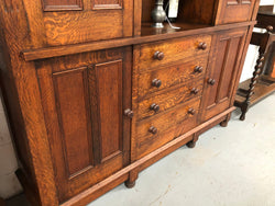 Superb 19th Century Oak Kitchen Cabinet | Antique & Vintage | Moonee Ponds Antiques | Australia Wide Delivery