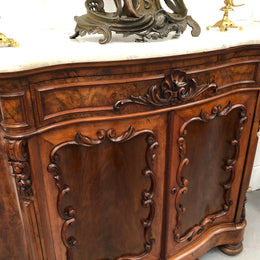 Antique French Figured Walnut Marble Top Buffet

Antique French Figured Walnut marble top buffet. With working key and locks. Is in good original detailed condition. 

Australia Wide Delivery

We can arrange delivery to Melbourne, Hobart, Launceston, Sydney, Adelaide, Perth, Canberra, Brisbane, and regional centres