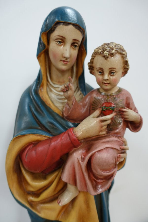 Statue Of Madonna And Child