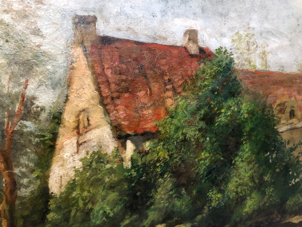 Beautiful French Impressionist Oil On Canvas | Antique & Vintage | Moonee Ponds Antiques | Australia Wide Delivery