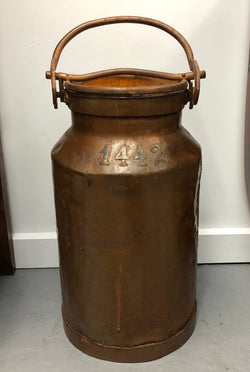 French Antique Copper Milk Can | Antique & Vintage | Moonee Ponds Antiques | Australia Wide Delivery