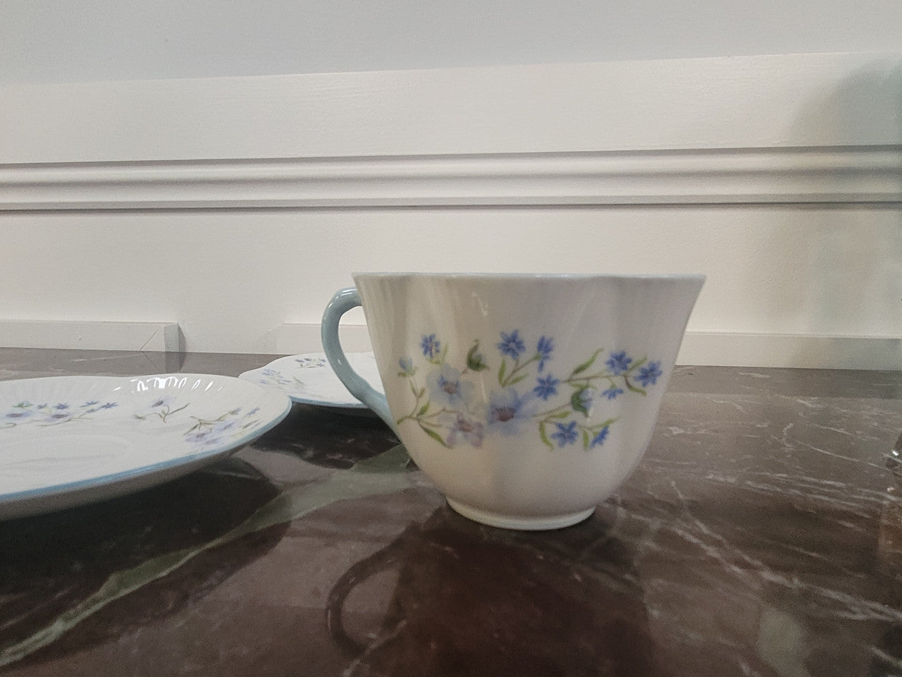 Shelley “Blue Rock” Trio | Antique & Vintage | Moonee Ponds Antiques | Australia Wide