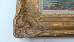 French Oil On Canvas Painting-2 | Antique & Vintage | Moonee Ponds Antiques | Australia Wide Delivery