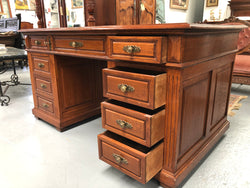 Fabulous French Antique Partners Desk | Antique & Vintage | Moonee Ponds Antiques | Australia Wide Delivery