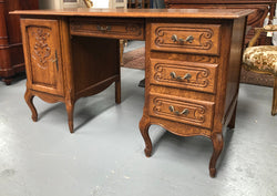 Lovely Vintage French Oak Desk | Antique & Vintage | Moonee Ponds Antiques | Australia Wide Delivery