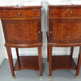 Pair Of French Louis XVI Style Bedsides