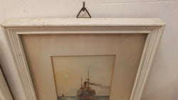 Framed Pair of Watercolour Paintings | Antique & Vintage | Moonee Ponds Antiques | Australia Wide Delivery