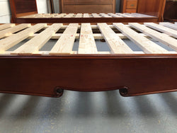 Rare French King Single Walnut Bed | Antique & Vintage | Moonee Ponds Antiques | Australia Wide Delivery