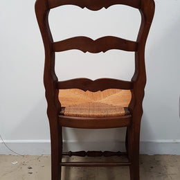 Set Of Six French Ladder Back Chairs-1