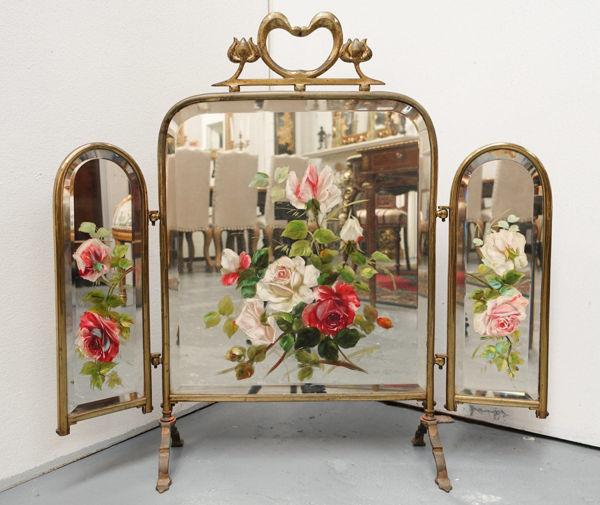Art Nouveau Fire Screen