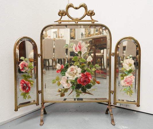 Art Nouveau Fire Screen