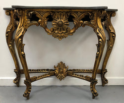 Antique French Louis XV Style Marble Top Console Table | Antique & Vintage | Moonee Ponds Antiques | Australia Wide Delivery