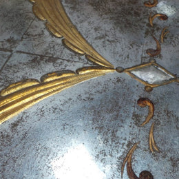 Unique and Exquisite French Hand painted Coffee Table