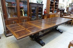 Grand French Oak Extension Table | Antique & Vintage | Moonee Ponds Antiques | Australia Wide Delivery