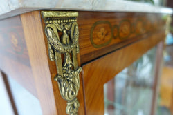 French Walnut Inlaid Vitrine | Antique & Vintage | Moonee Ponds Antiques | Australia Wide Delivery