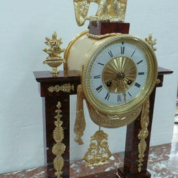 French Regency Style Mantle Clock