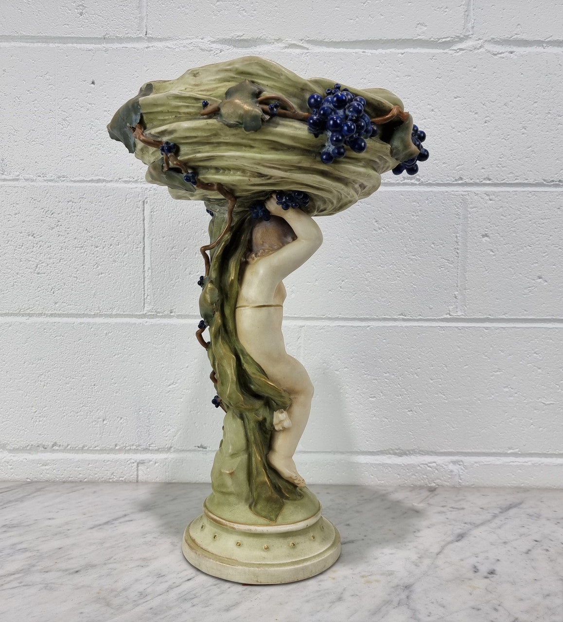 Large Antique 19th Century Cherub Amphora Comport | Antique & Vintage | Moonee Ponds Antiques | Australia Wide Delivery