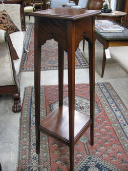 Walnut Pedestal | Antique & Vintage | Moonee Ponds Antiques | Australia Wide Delivery