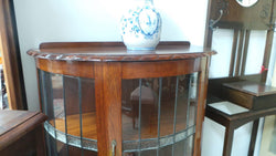 Rare Australian Blackwood Crystal Cabinet | Antique & Vintage | Moonee Ponds Antiques | Australia Wide Delivery