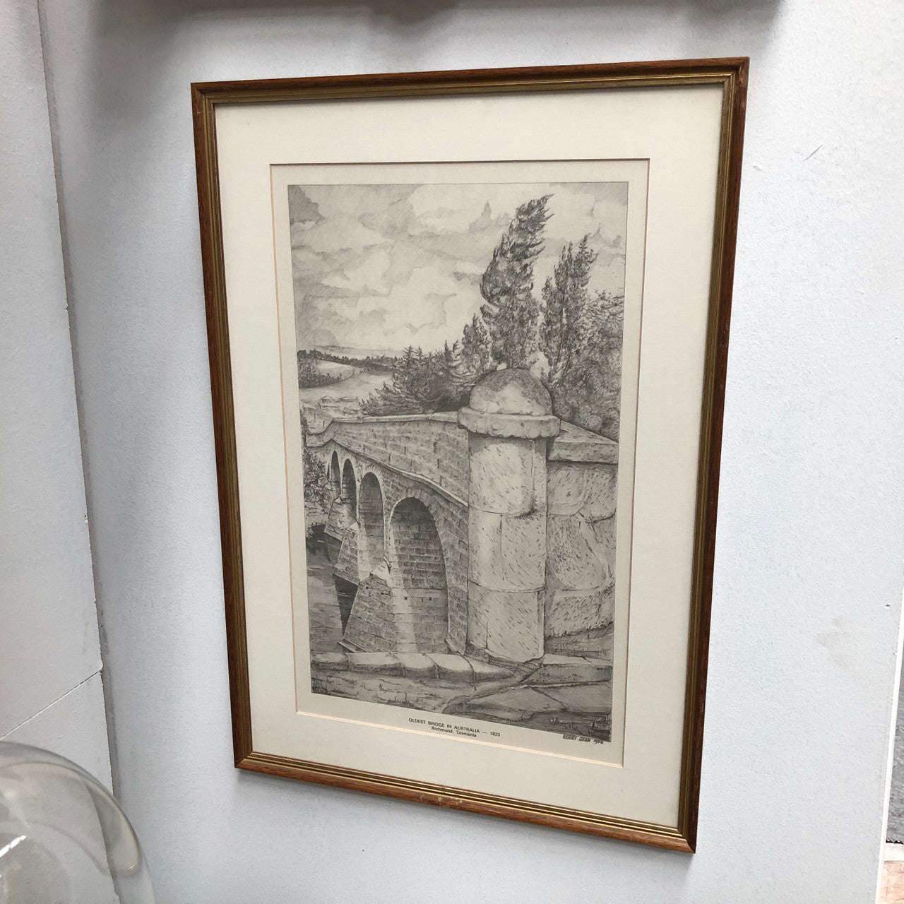 Fabulous Australian Pencil print | Antique & Vintage | Moonee Ponds Antiques | Australia Wide Delivery
