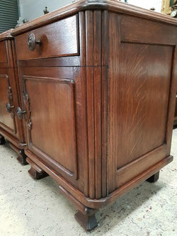Pair of Art Deco Bedside Cabinets-1 | Antique & Vintage | Moonee Ponds Antiques | Australia Wide Delivery