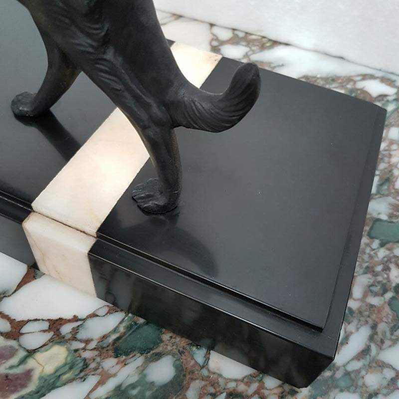French Art Deco Dogs Sculpture | Antique & Vintage | Moonee Ponds Antiques | Australia Wide Delivery