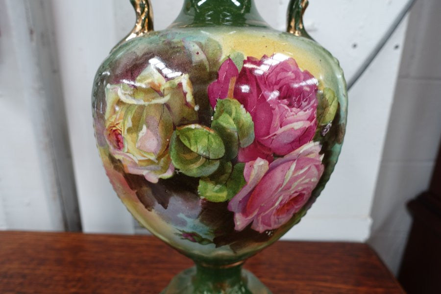 Antique Hand Painted Vase
