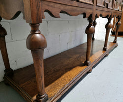 Fabulous Antique Oak Tudor Style Kitchen Dresser | Antique & Vintage | Moonee Ponds Antiques | Australia Wide Delivery
